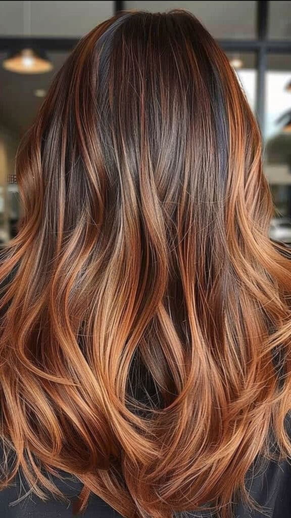 balayage bronzo