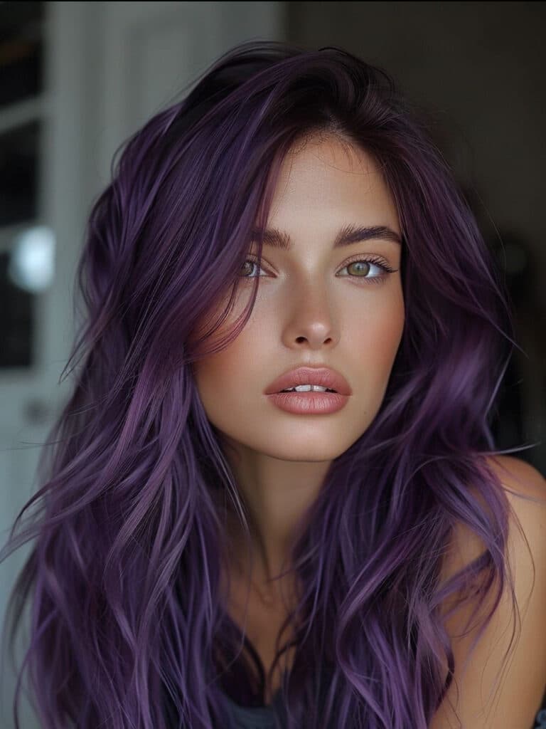 balayage viola
