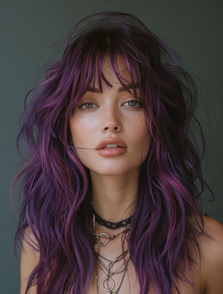 balayage viola