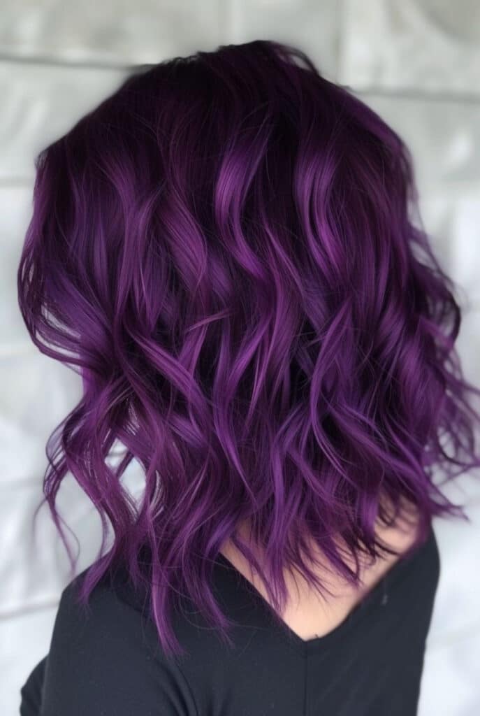 balayage viola