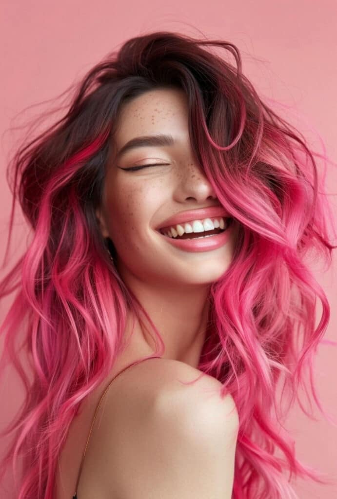 capelli fucsia