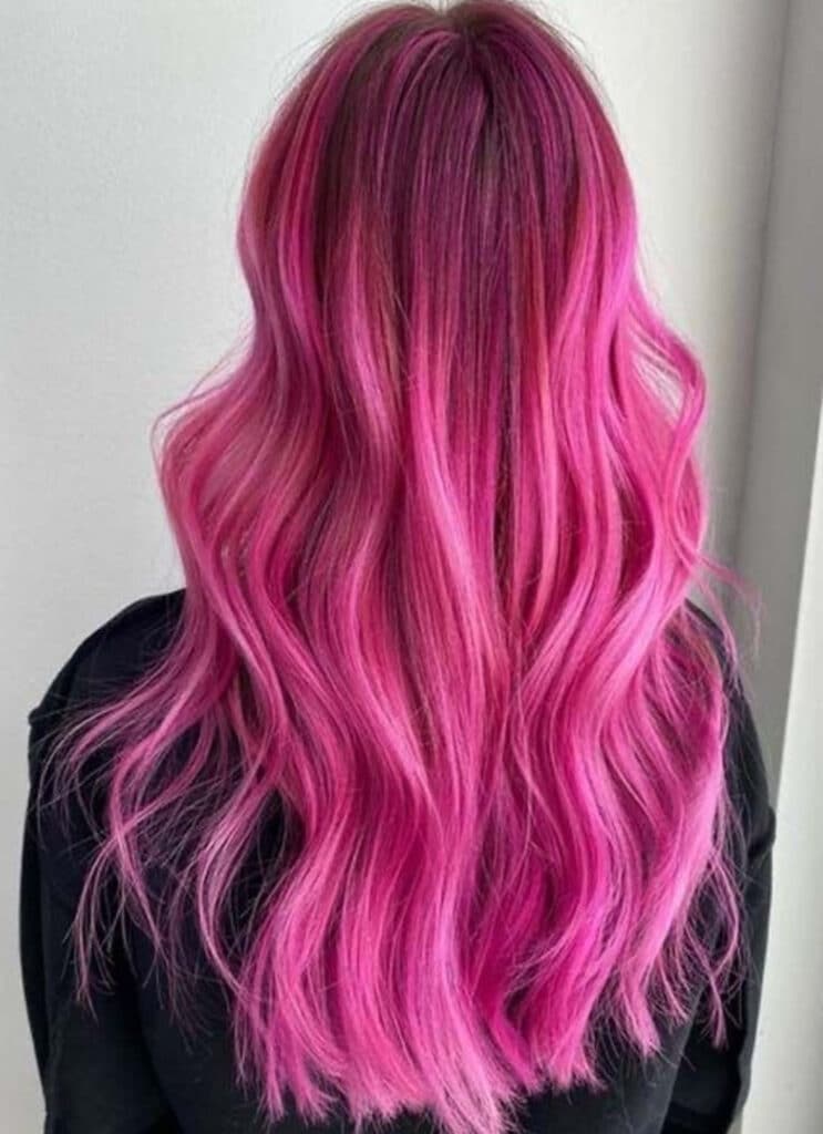 capelli fucsia