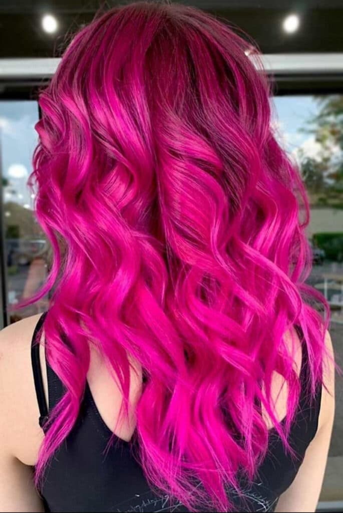 capelli fucsia