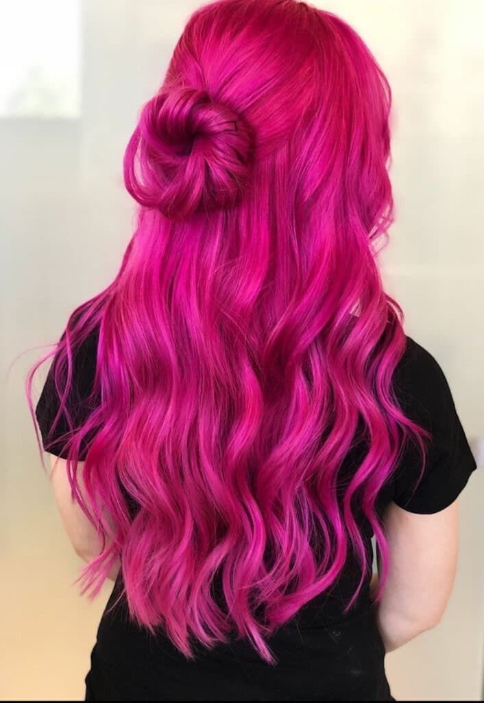 capelli fucsia