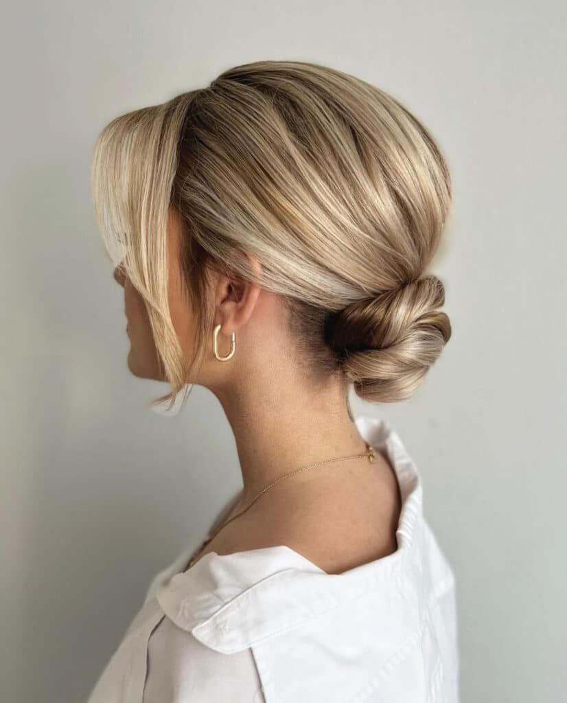 chignon basso