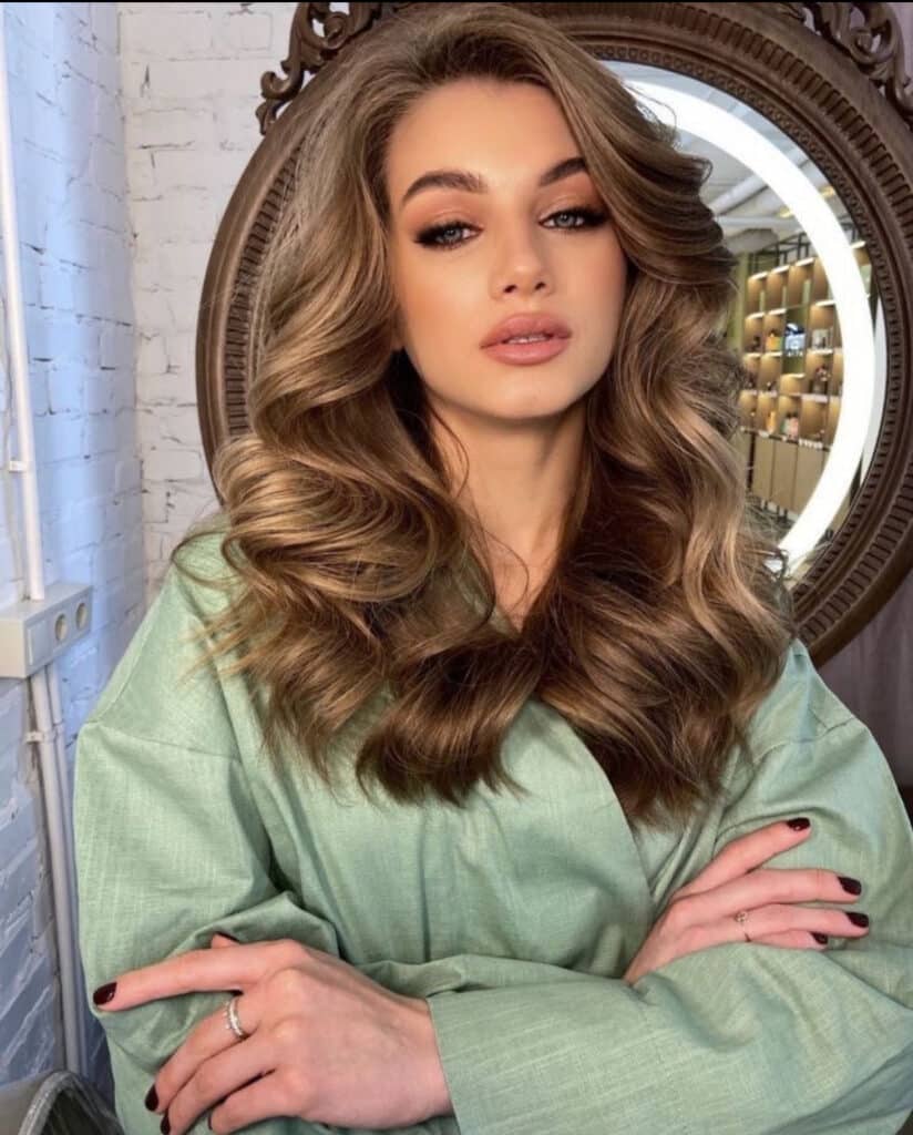 capelli voluminosi e naturali