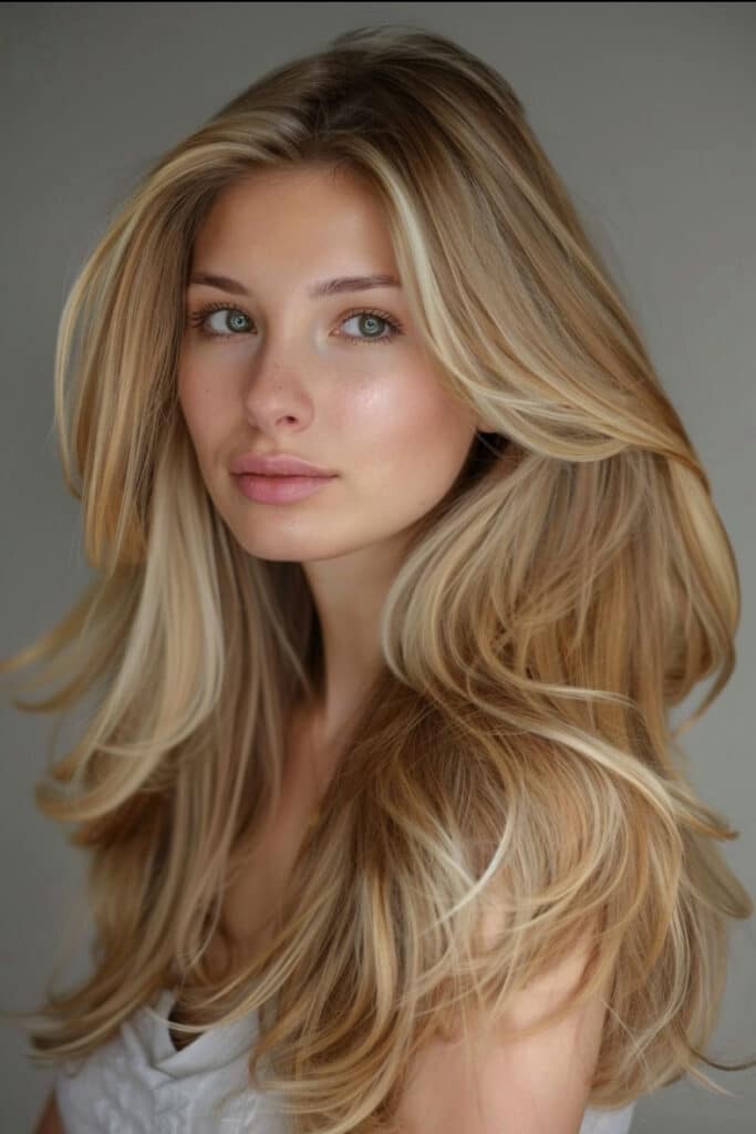 warm blonde