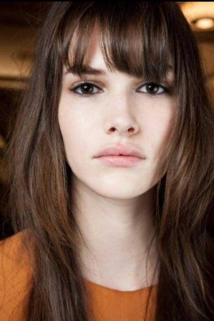 frangia lunga scalata