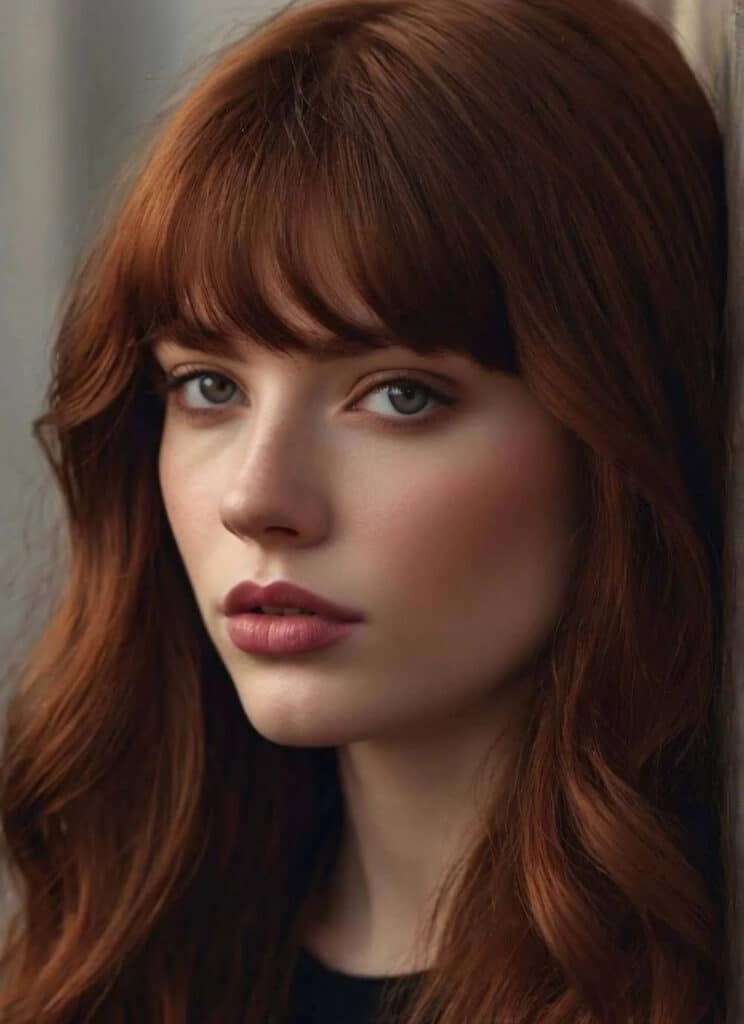 frangia scalata lunga