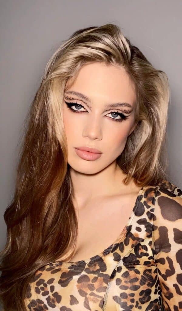 make up leopardato