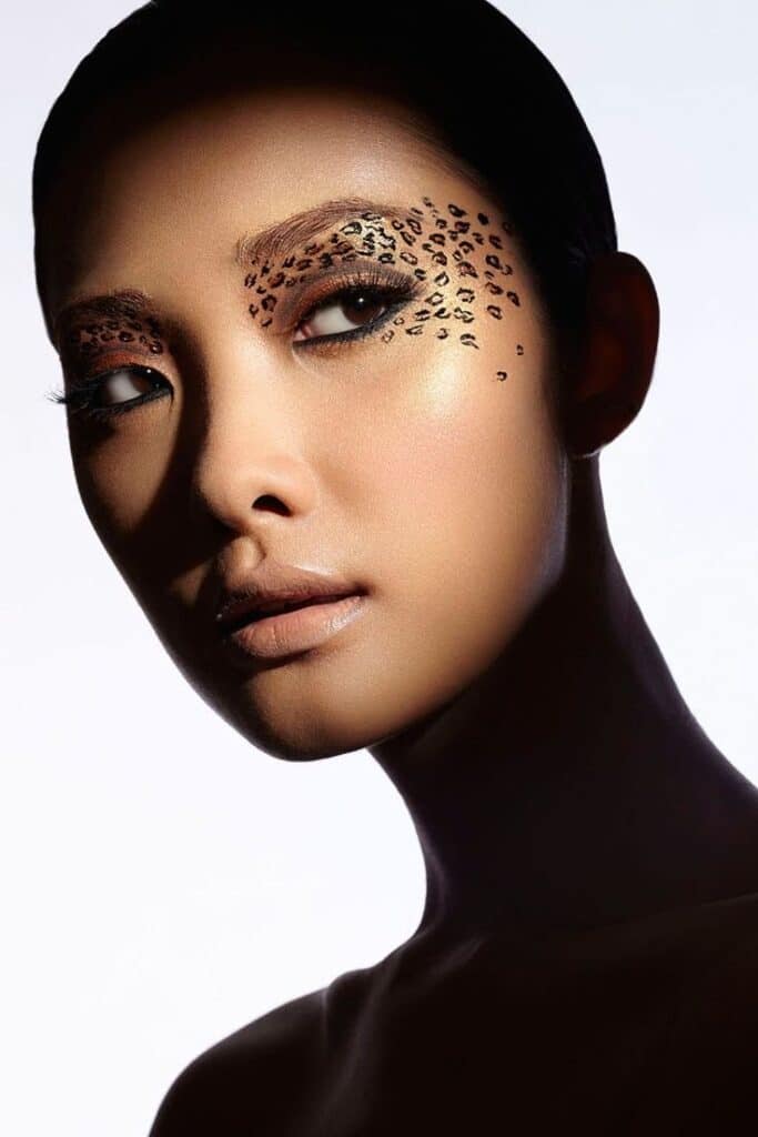 make up leopardato