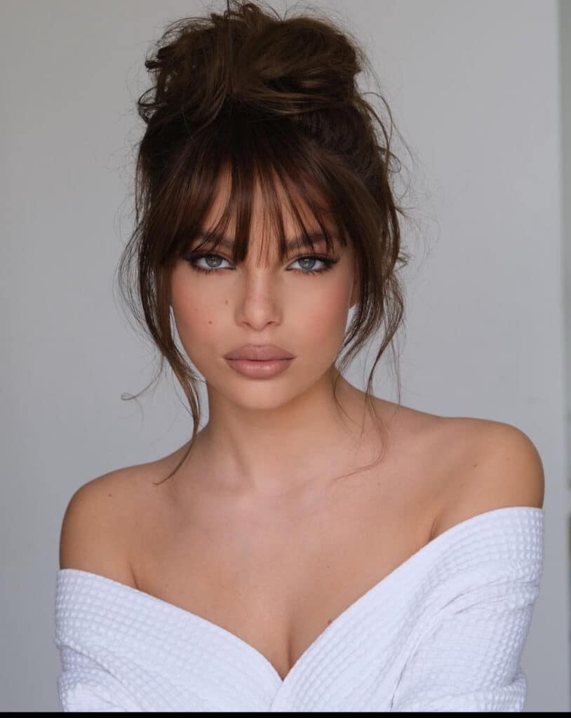messy bun