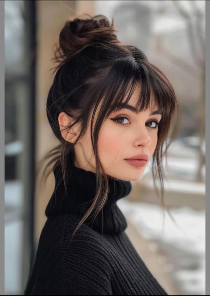 messy bun
