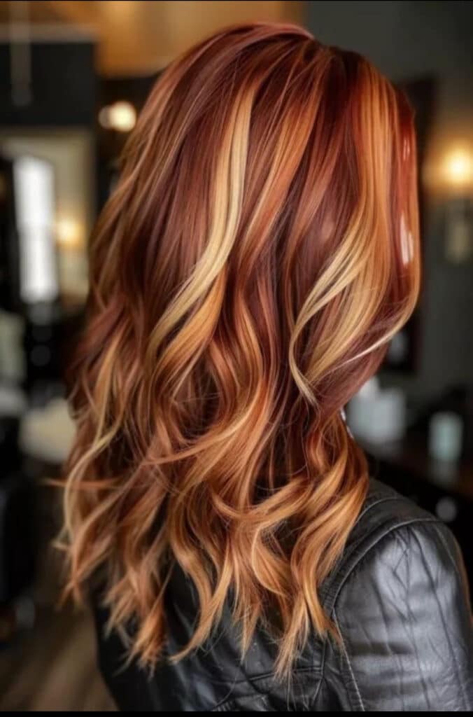 pumpkin spice hair