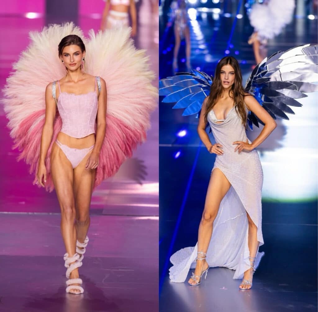 Make-up degli angeli di Victoria's Secret