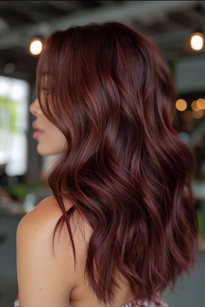 chocolate cherry brown