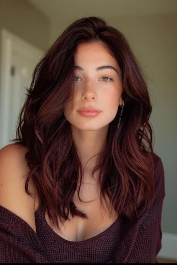 chocolate cherry brown