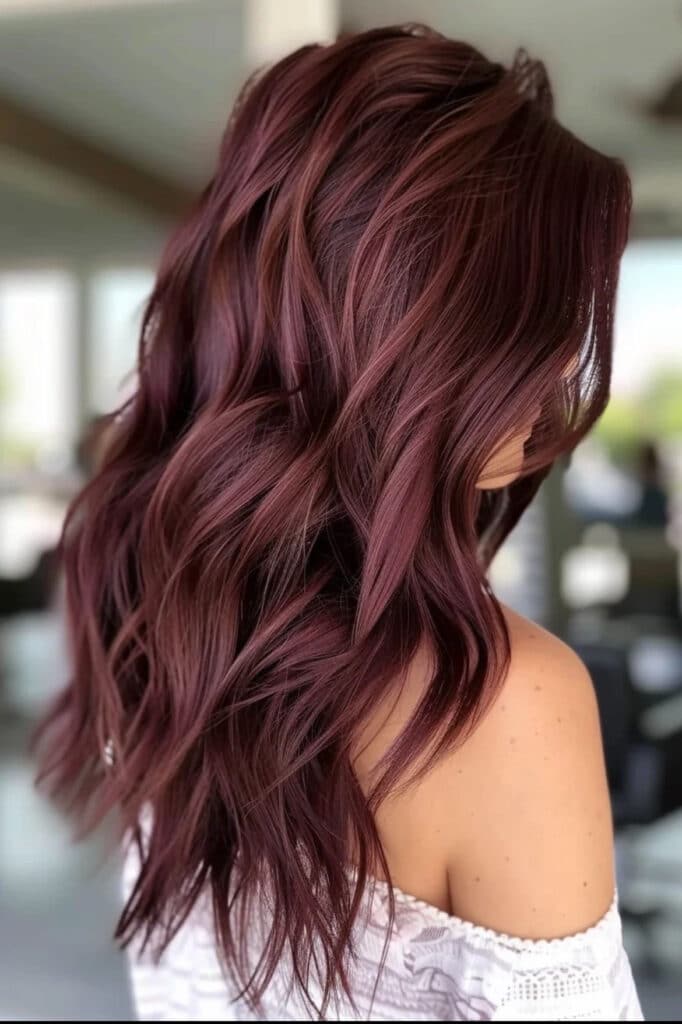 chocolate cherry brown