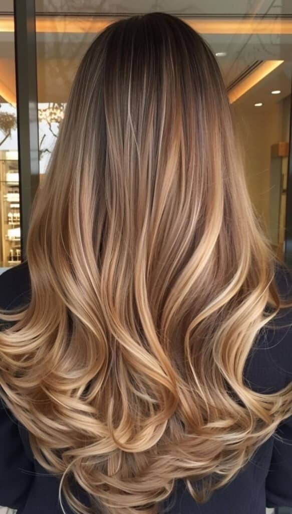 balayage bronde freddo 