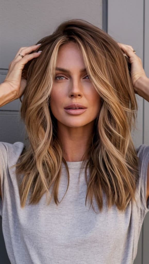 balayage bronde freddo 