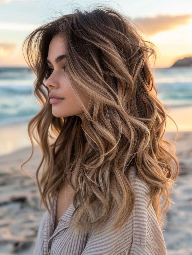 balayage bronde freddo