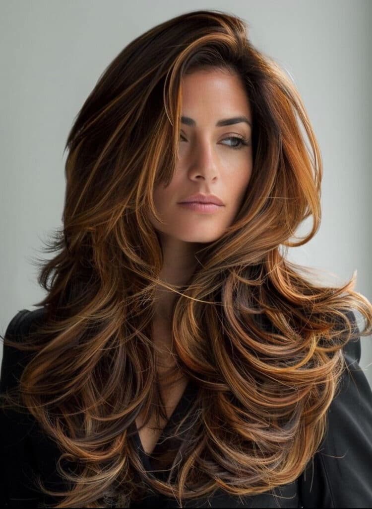 taglio molto scalato