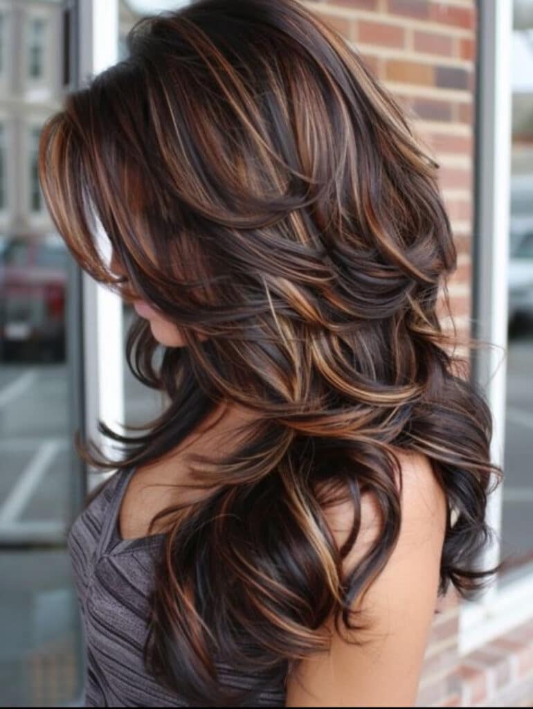 taglio molto scalato