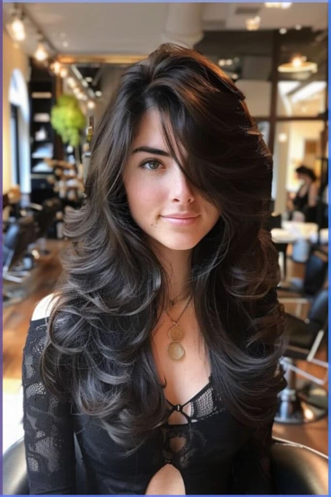 taglio molto scalato