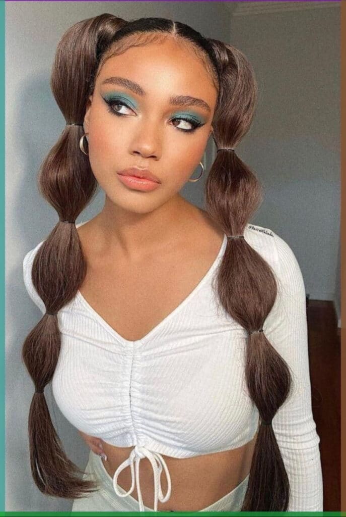 bubble braids