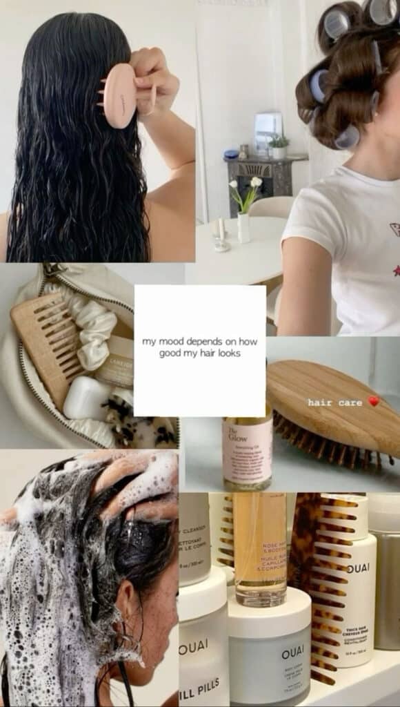 haircare routine 