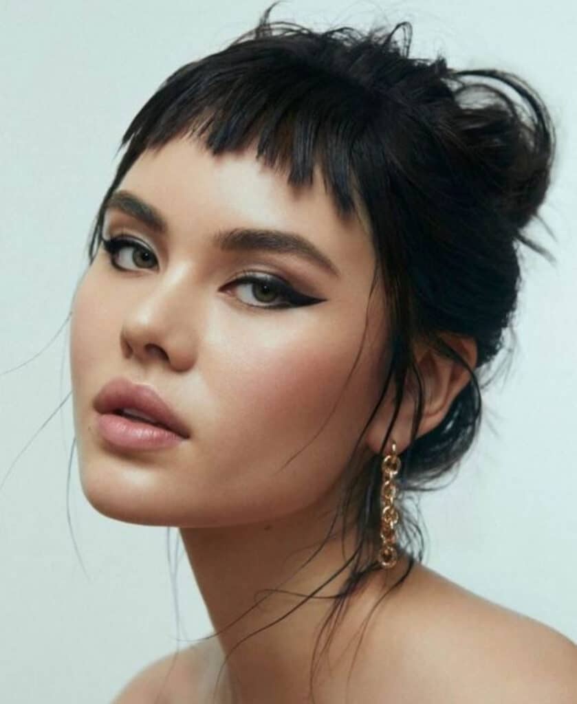 mini frangia scalata