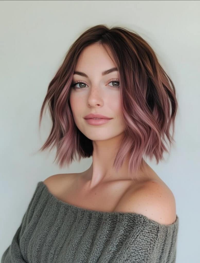 balayage rosa