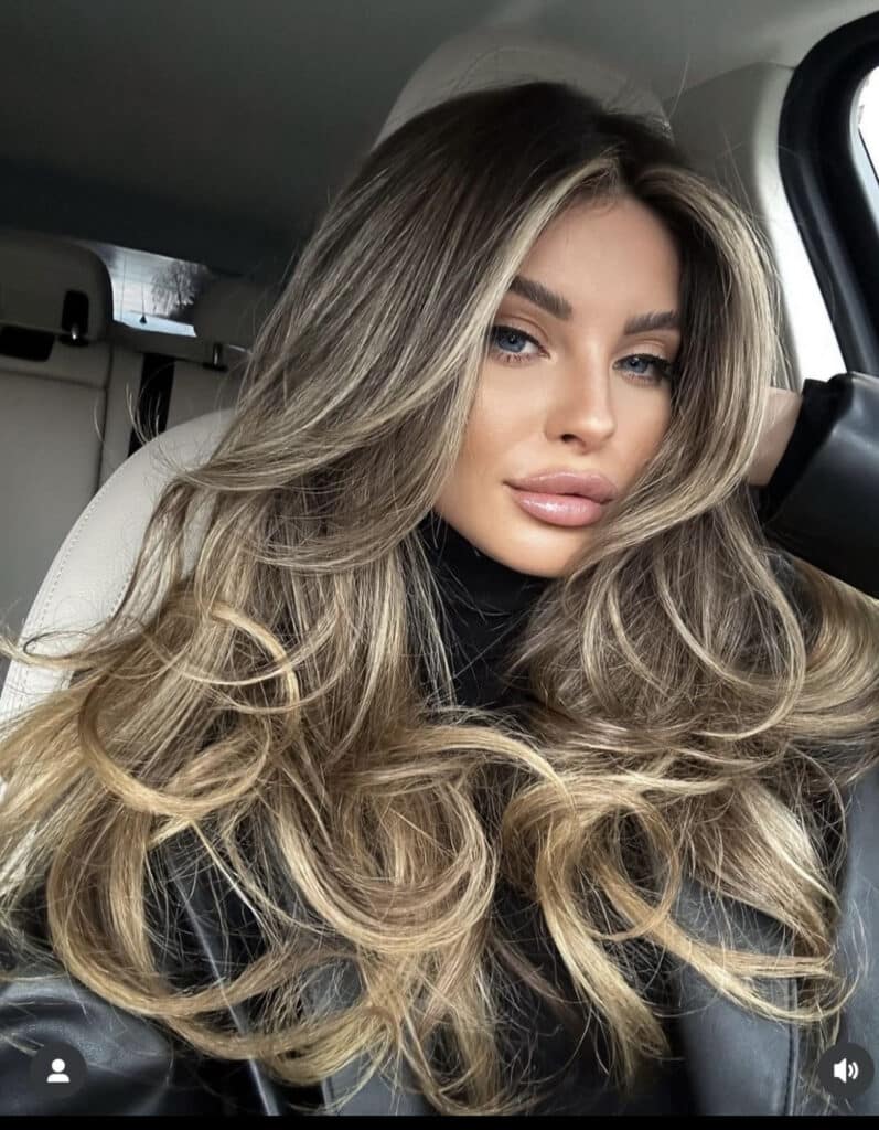balayage biondo