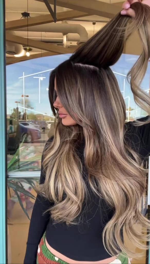 balayage biondo