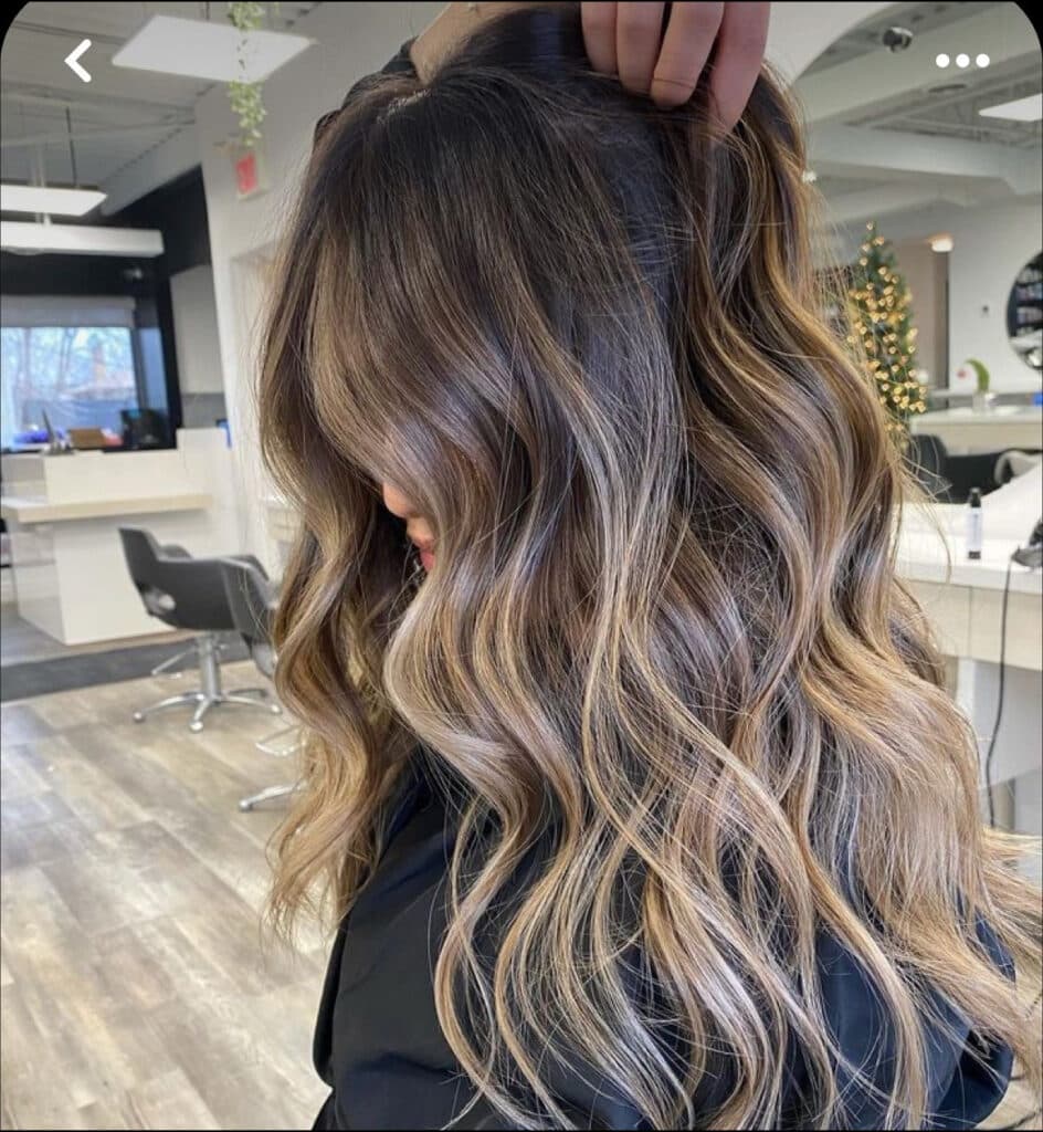 balayage biondo