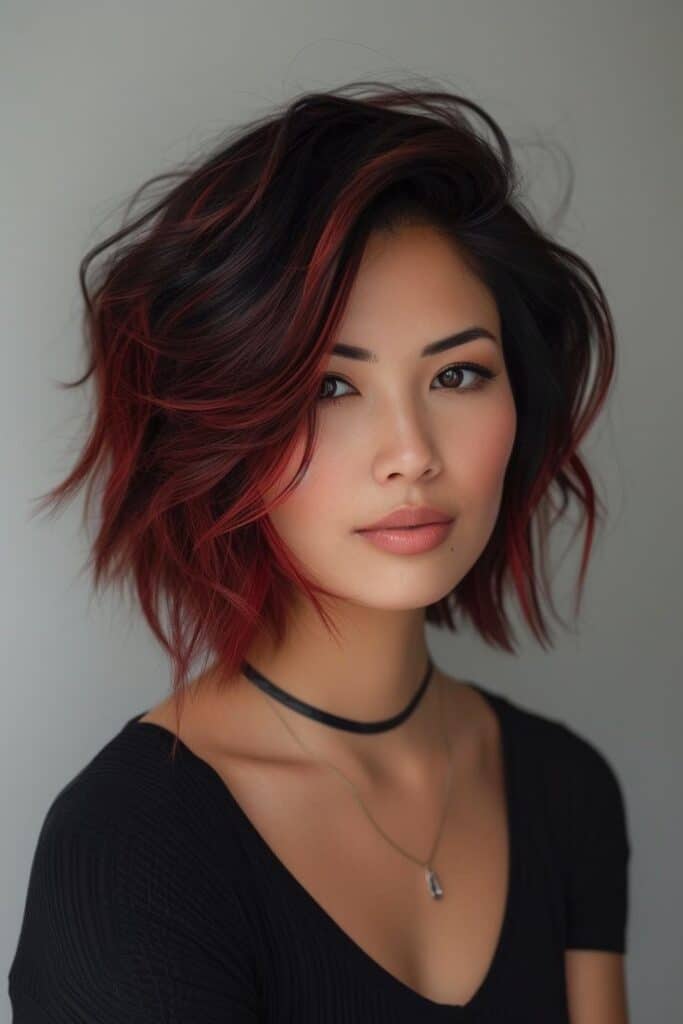 Balayage rosso 