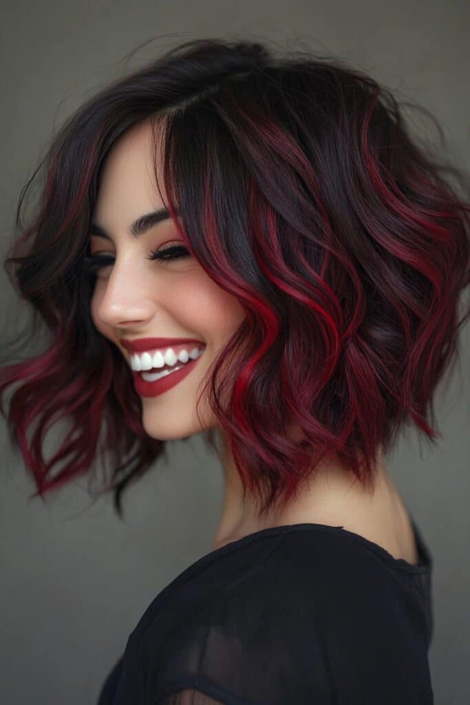 Balayage rosso 