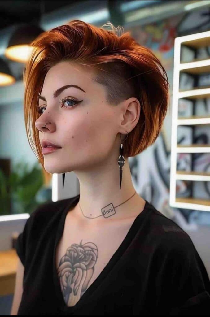 undercut bob