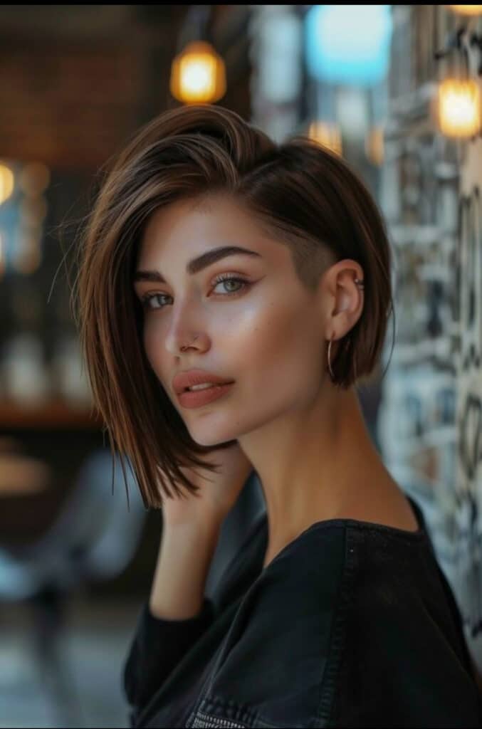 undercut bob