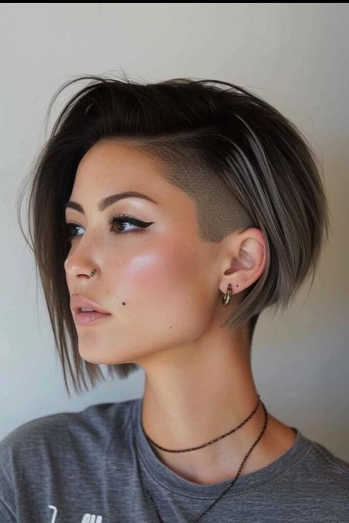 undercut bob