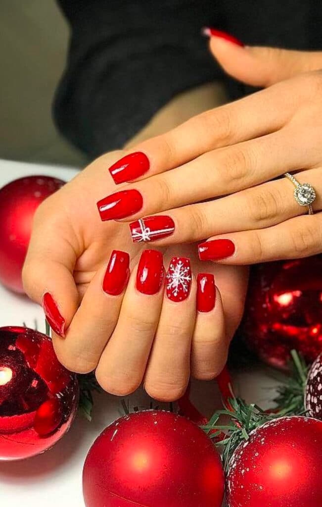 unghie rosse