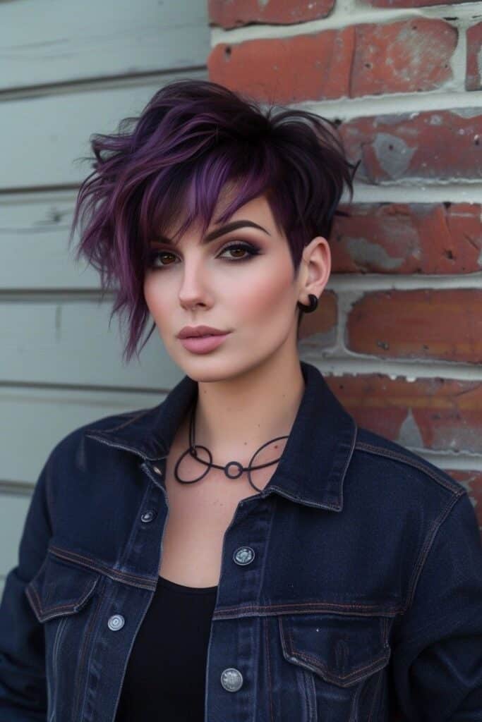 pixie cut multicolor 