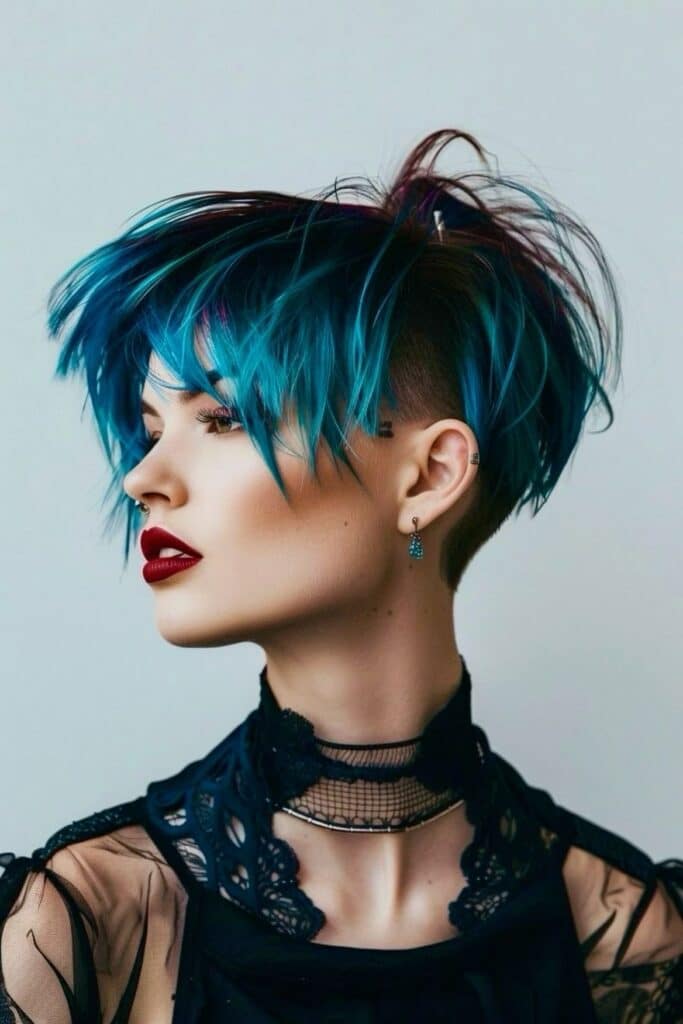 capelli blu