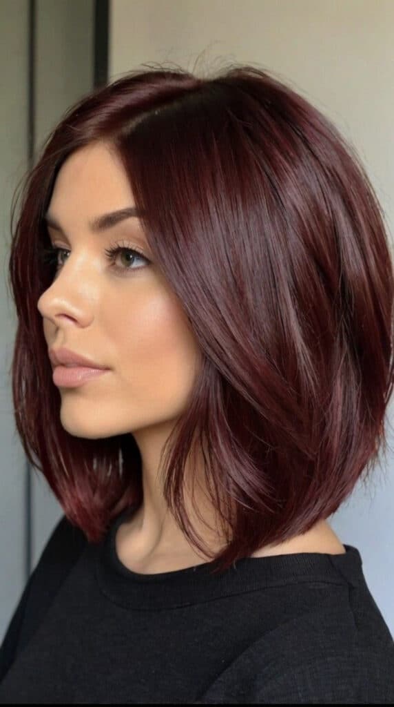 chocolate cherry brown