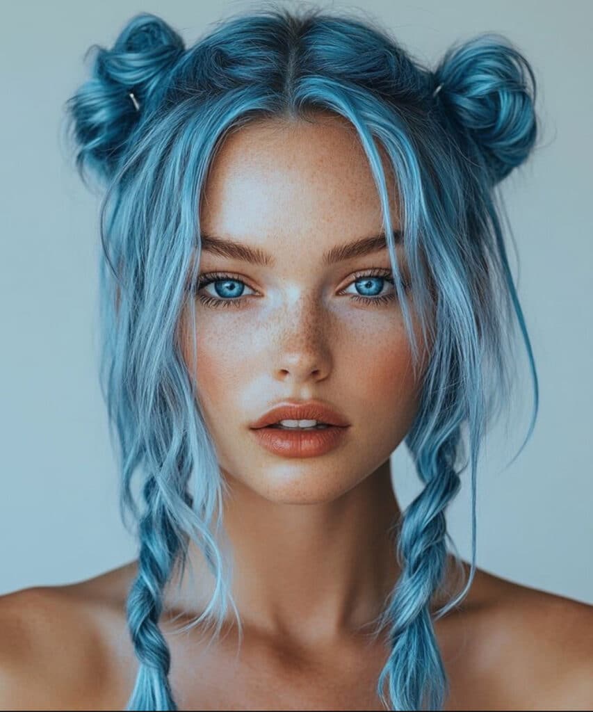 balayage azzurro