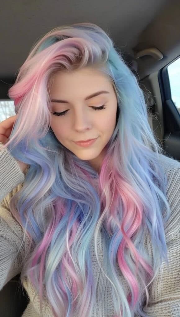 unicorn hair