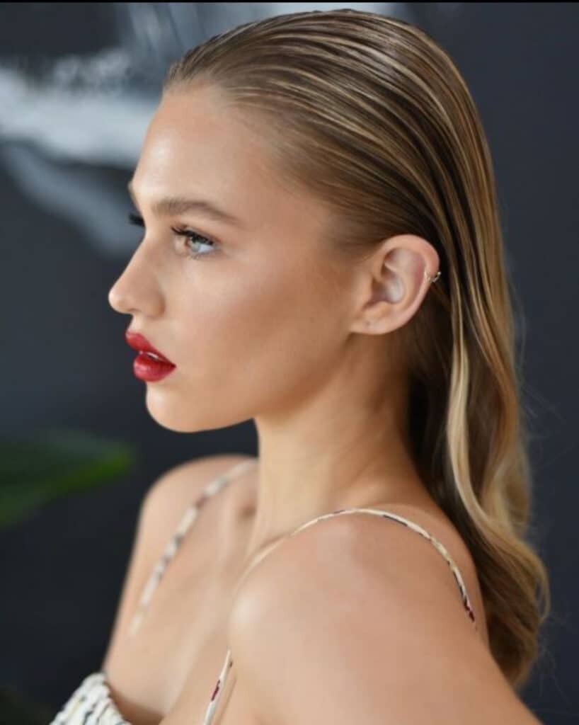 capelli effetto bagnato