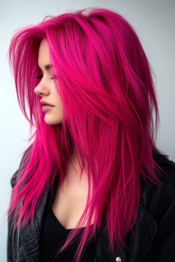 capelli fucsia