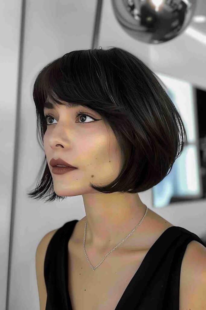 jawline bob