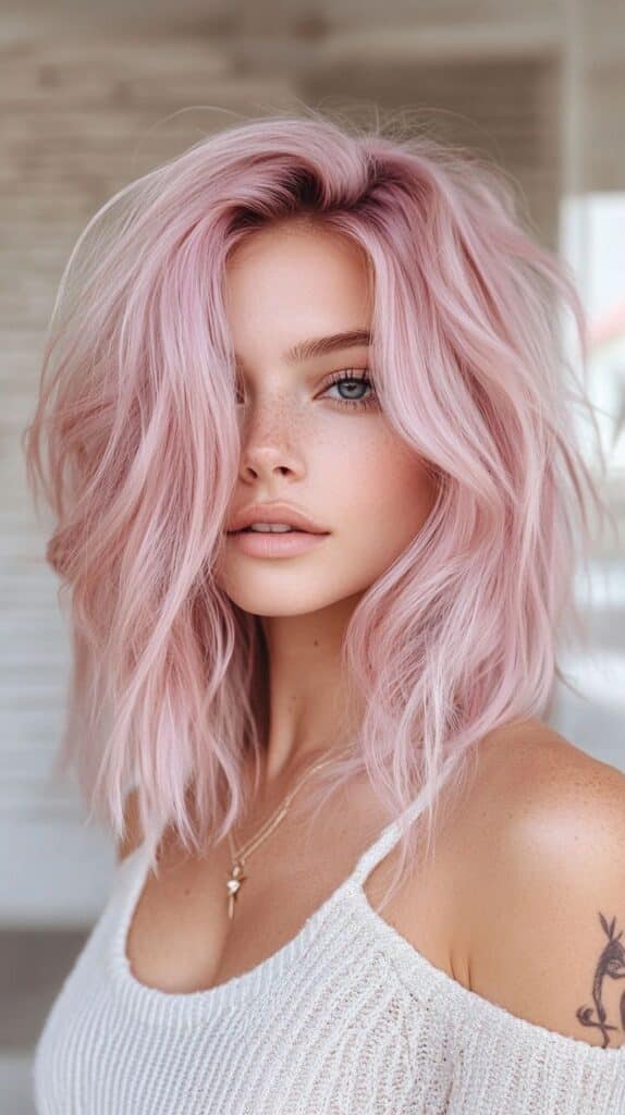 capelli rosa 